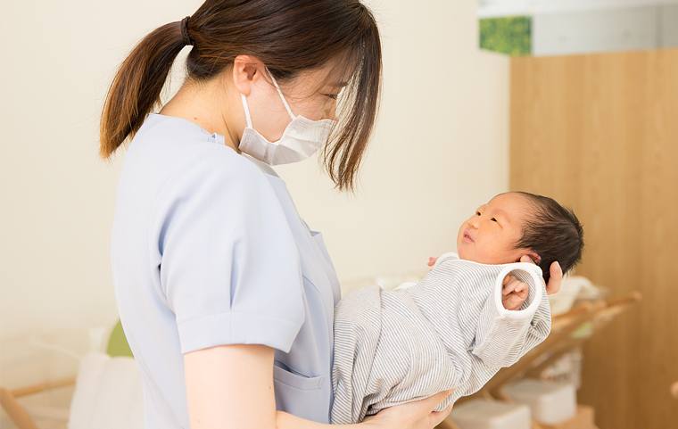 お産と入院生活について